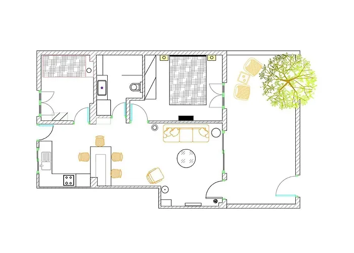 Irene's Sunny 아파트 *